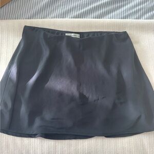 Abercrombie black mini skort